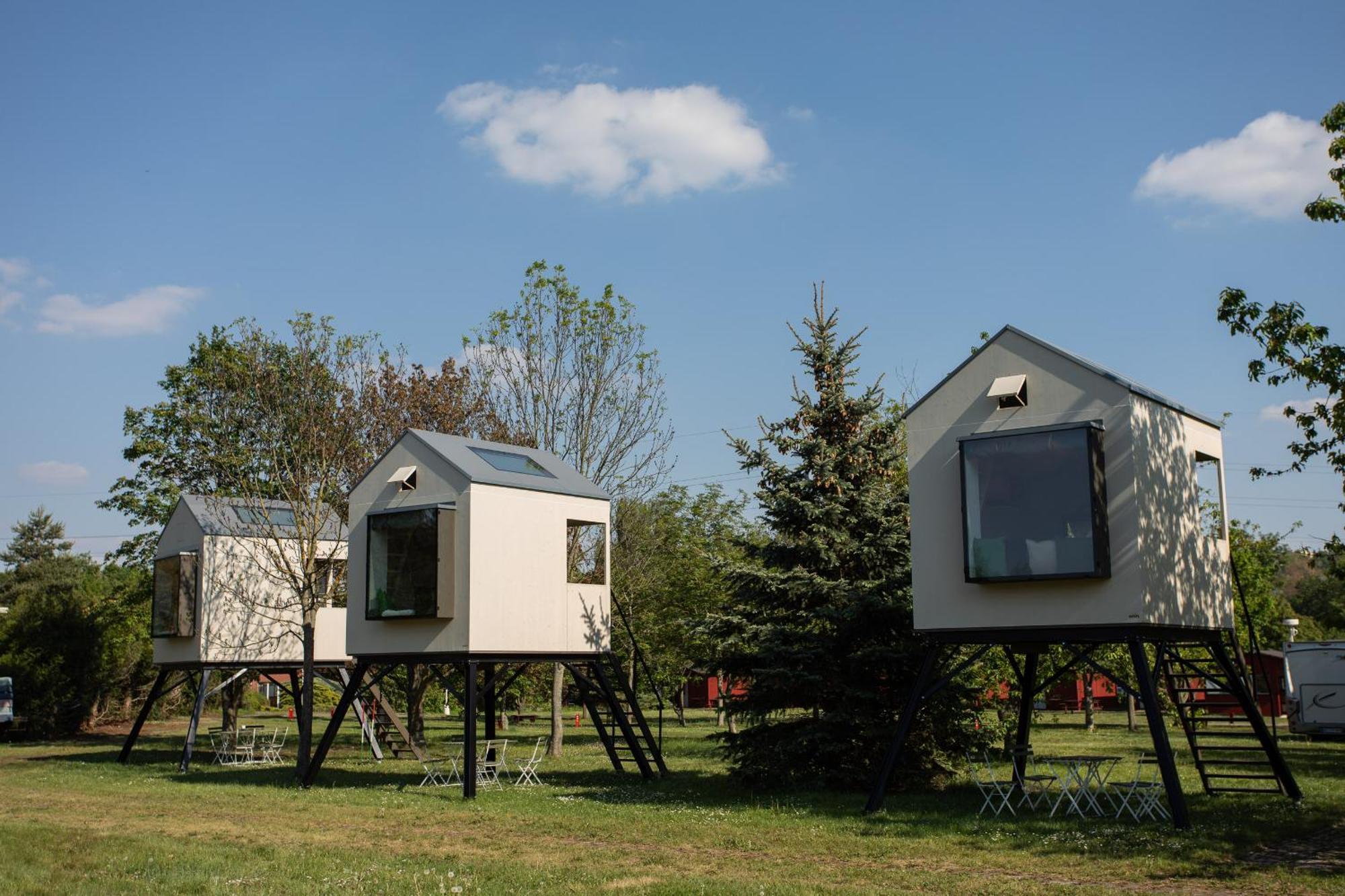 Prague Camping Dzban Екстериор снимка